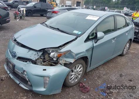 2012 Toyota Prius Plug-In Advanced from USA, damaged, VIN JTDKN3DP4C3024369